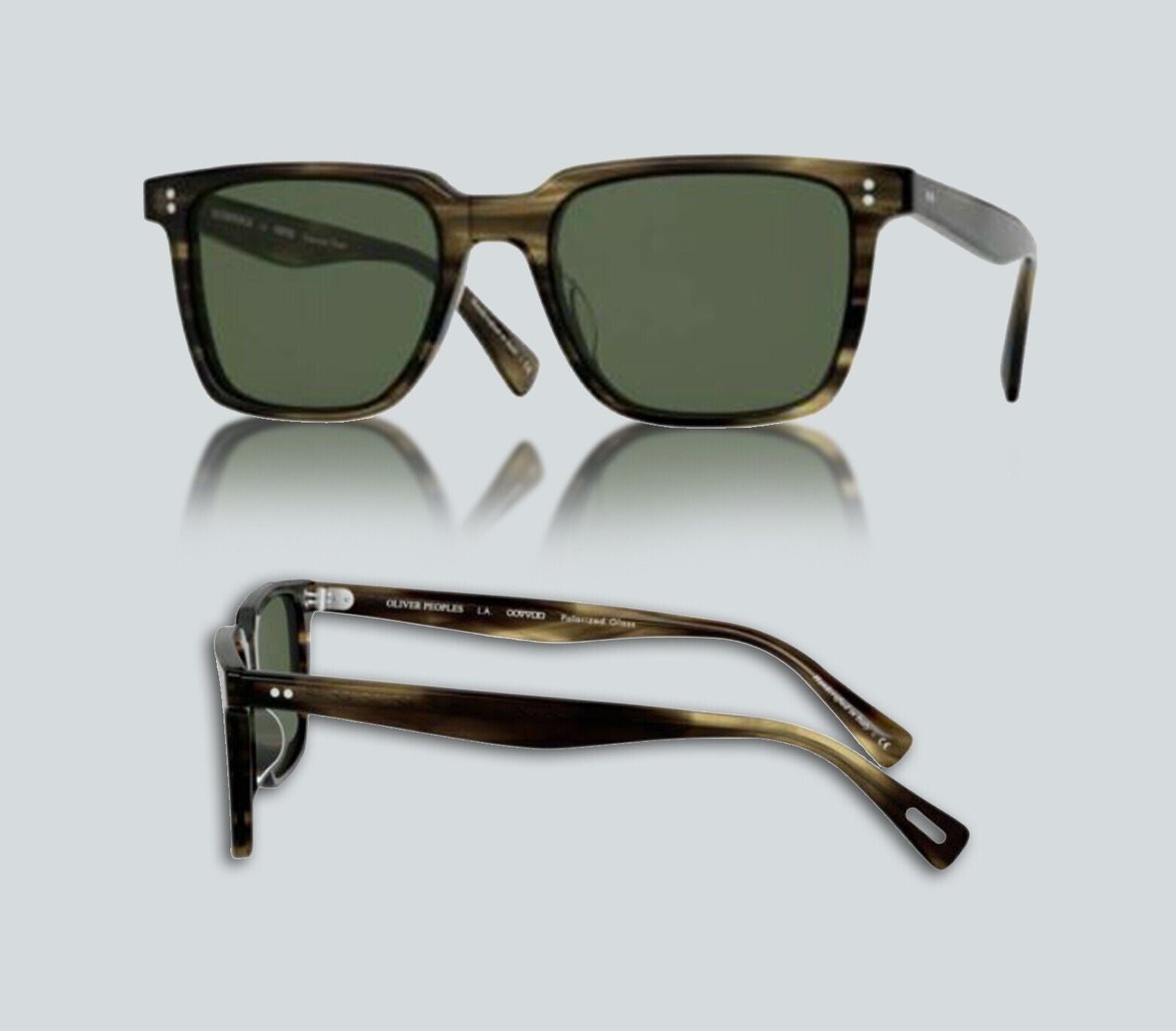 Oliver Peoples 0OV5419SU Lachman Sun 1677P1 Bark Polarized Sunglasses