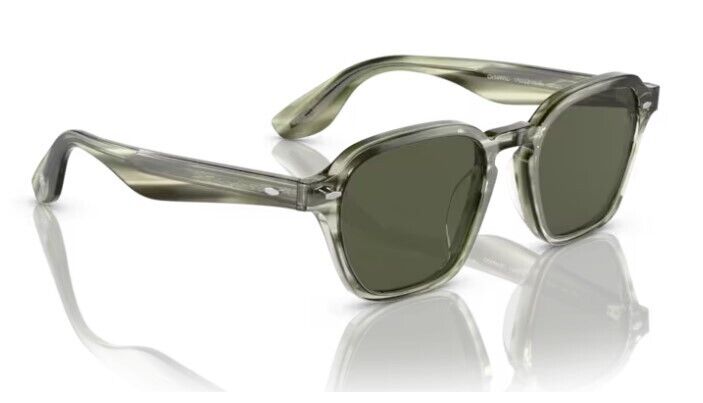 Oliver Peoples 0OV5499SU Griffo 170552 Washed Jade/Grey Square Unisex Sunglasses