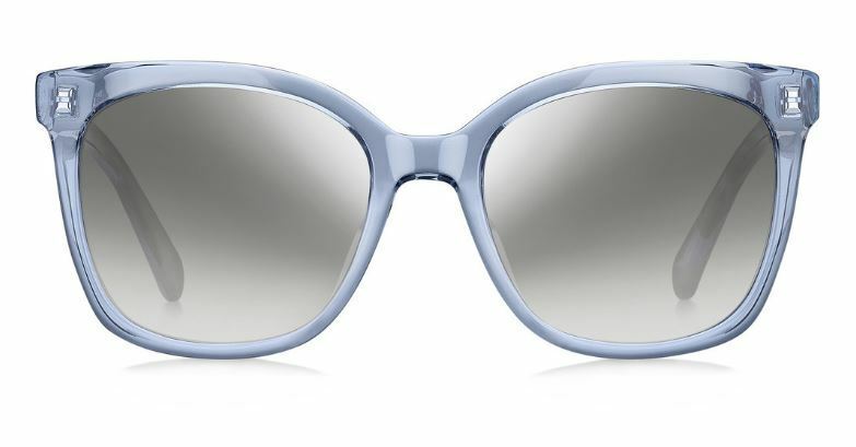 Kate Spade Kiya/S 0PJP/IC Blue/Gray Silver Mirror Gradient Sunglasses