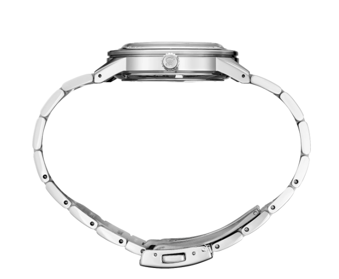 Seiko Presage Black Dial Stainless Steel Bracelet Round Men's Watch SSA425