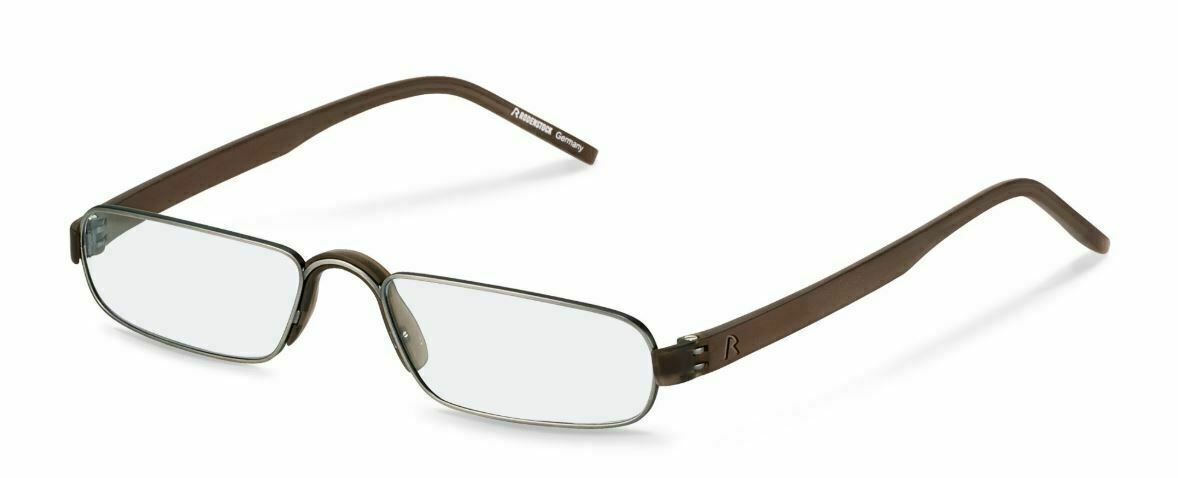 Unisex Reading Glasses  R2180 E Gunmetal/Brown (+1.00, +1.50, +2.00, +2.50)