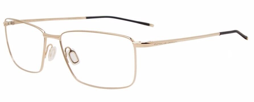 Porsche Design P8364 B Gold Rectangular Men's Eyeglasses