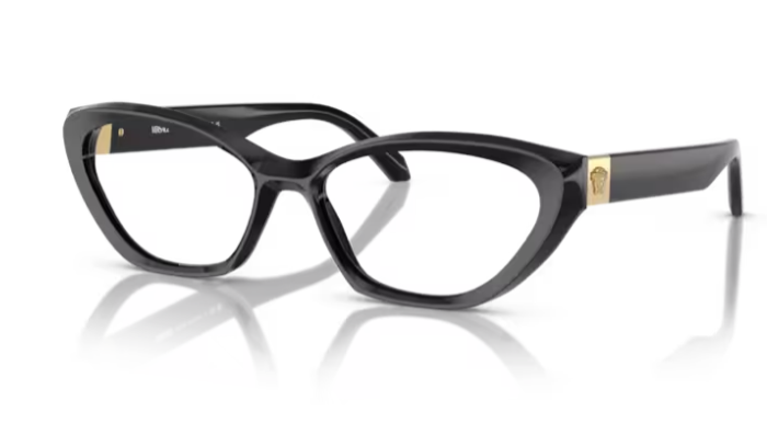 Versace 0VE3356 GB1 Black Cat-Eye 53MM Women's Eyeglasses
