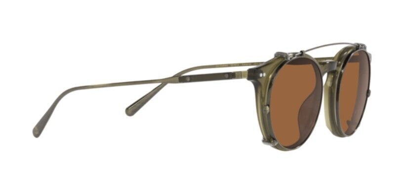 Oliver Peoples 0OV5483M Eduardo 167873 Green/Persimmon Phantos Unisex Sunglasses