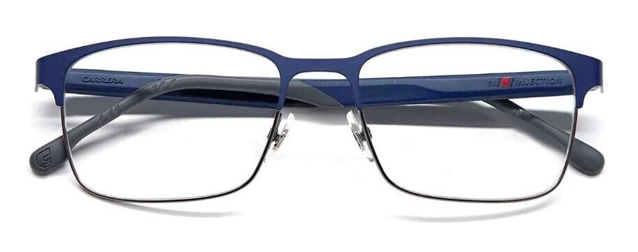 Carrera Carrera 8869 0FLL 00 Matte Blue Rectangular Men's Eyeglasses