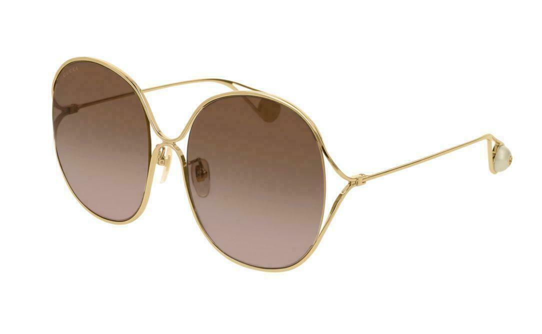 Gucci GG 0362 S 002 Gold Sunglasses
