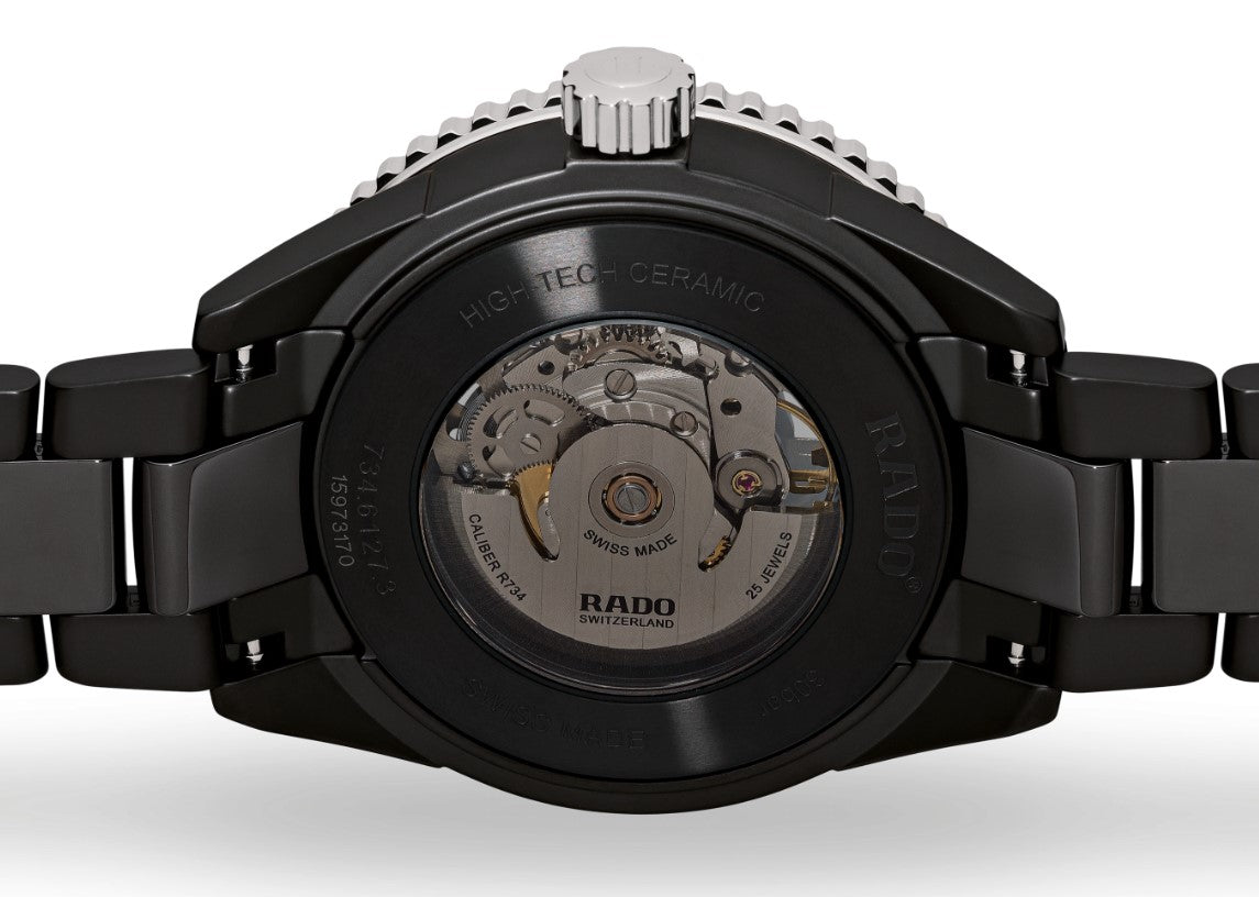 Rado Captain Cook High-Tech Ceramic Automatic Black Dial High-Tech Ceramic, Stainless Steel, Titanium/PVD Case 43mm Men's Watch R32127152