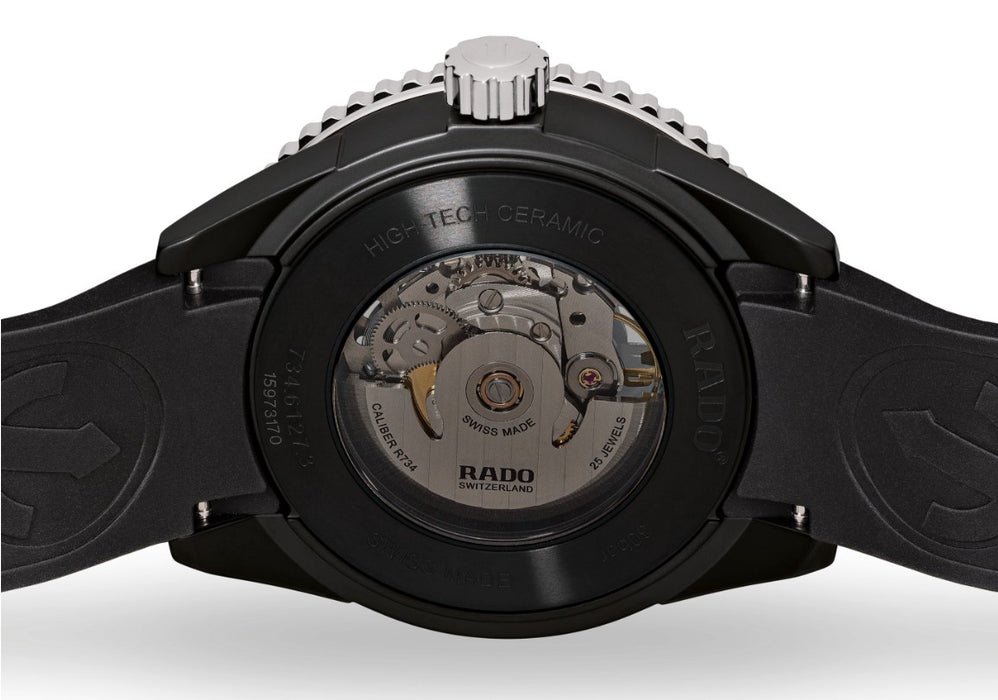 Rado Captain Cook High-Tech Ceramic Automatic Black Dial High-Tech Ceramic, Stainless Steel, Titanium/PVD Case 43mm Men's Watch R32127156