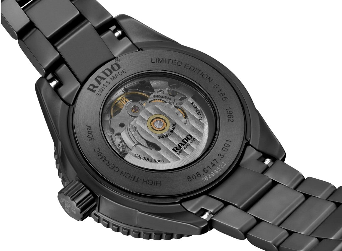 Rado Captain Cook High-Tech Ceramic Limited Edition Automatic Black Dial High-Tech Ceramic Case 43mm Men's Watch R32147162