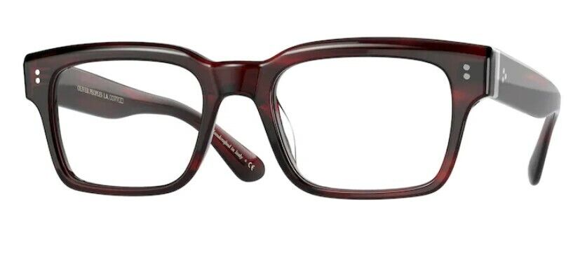 Oliver Peoples 0OV5470U Hollins 1675 Bordeaux Bark Rectangle Unisex Eyeglasses