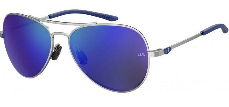 Under Armour UA-INSTINCT-JR 0DOH/ZO Palladium-Blue/Blue Metal Junior Sunglasses