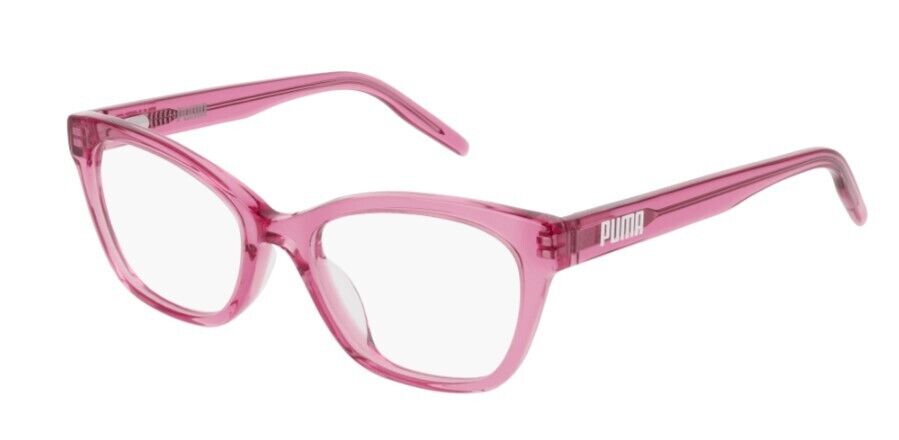 Puma PJ0045O 004 Pink-Pink Cat-Eye Full-Rim Junior Eyeglasses