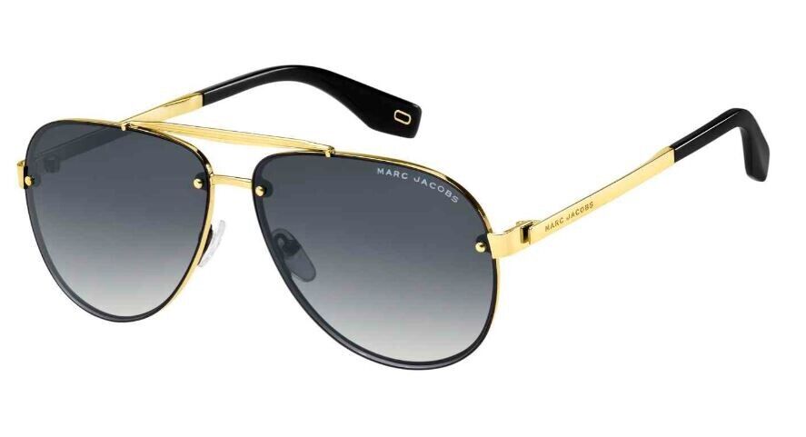 Marc Jacobs MARC-317/S 02F7/9O Gold-Grey/Grey Gradient Men's Sunglasses