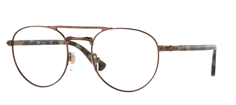 Persol 0PO2495V 1148 Brown/Havana Unisex Eyeglasses