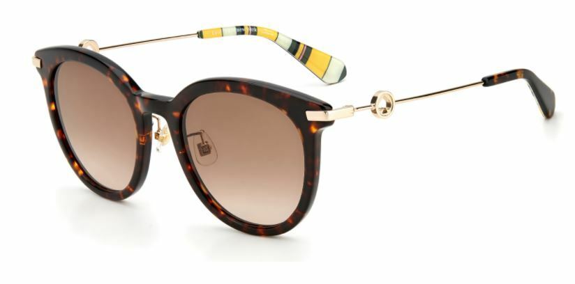 Kate Spade Keesey/G/S 0086/HA Dark Havana/Brown Gradient Sunglasses