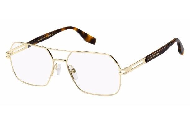 Marc Jacobs MARC-602 0J5G/00 Gold Rectangle Men's Eyeglasses