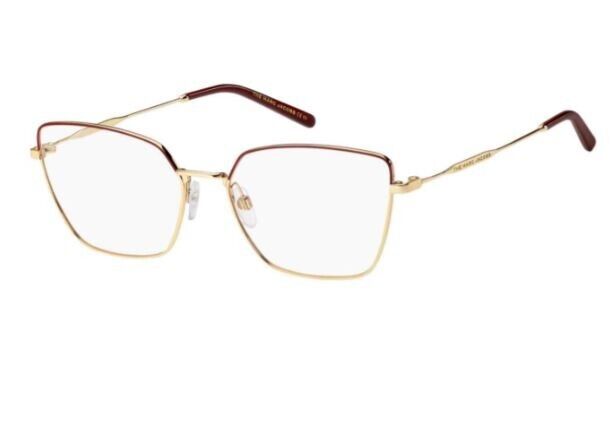Marc-Jacobs MARC-561 0NOA/00 Gold Burgundy Cat Eye Women's Eyeglasses
