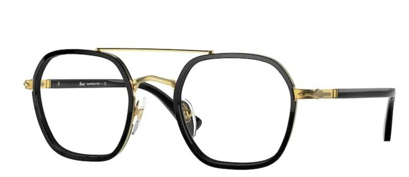 Persol 0PO2480V 1097 Black/ Gold Irregular Unisex Eyeglasses