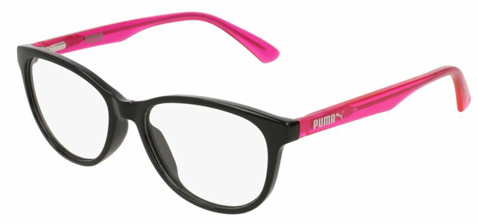 Puma PJ 0018O 002 Black Fuchsia Kids Eyeglasses
