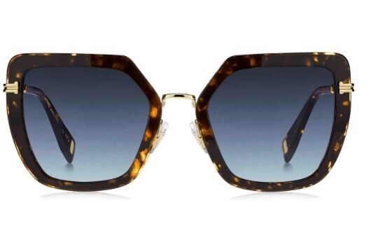 Marc Jacobs MJ-1065/S 006J/GB Gold-Havana/Grey Blue Gradient Women's Sunglasses