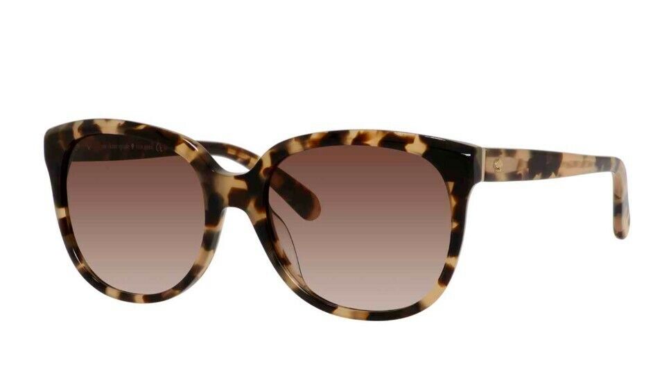 Kate Spade Bayleigh/S 03Y7/B1 Havana Honey/Warm Brown Gradient Sunglasses