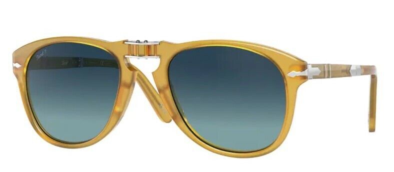 Persol 0PO0714SM 204/53 Opal Yellow/ Blue Gradient Polarized Men's Sunglasses