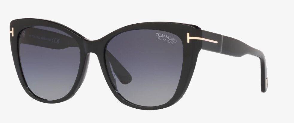 Tom Ford FT0937 Nora 01D  Black/Polarized Gradient Smoke  Women's Sunglasses