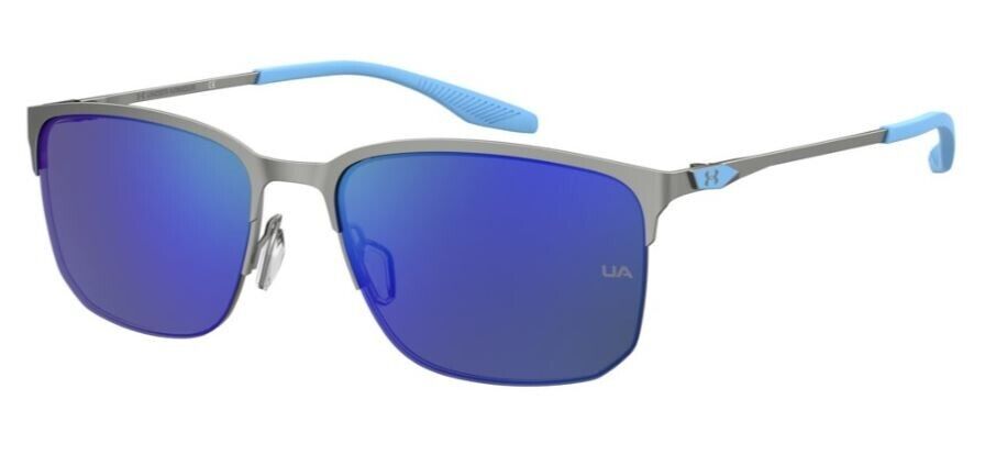Under Armour UA Streak/G 0V84/Z0 Ruthenium Blue/Blue Mirrored Men's Sunglasses
