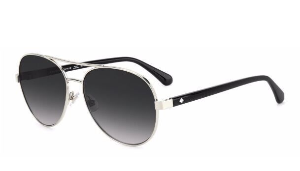 Kate Spade Averie/s 0010/90 Palladium-Black/Grey Gradient Women's Sunglasses
