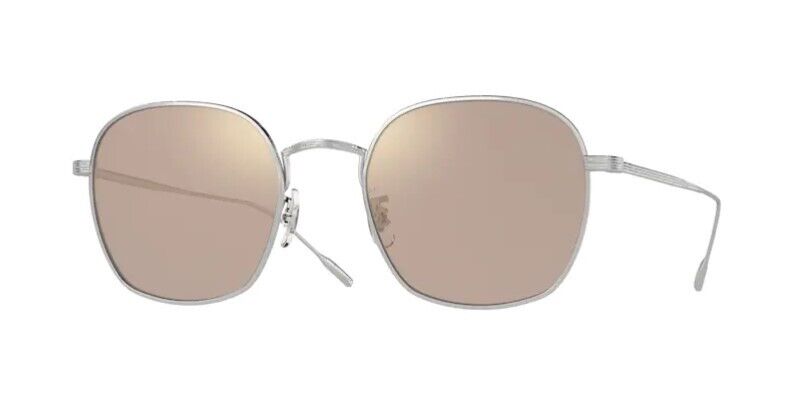 Oliver Peoples 0OV1307ST Ades 50365D Silver/Chrome Taupe Photo Square Sunglasses