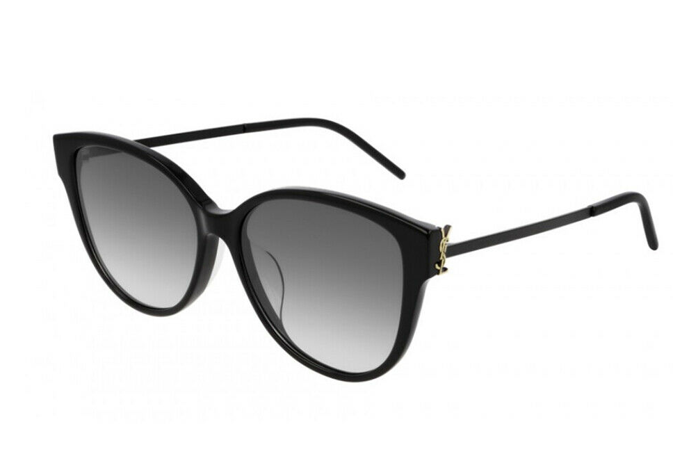 Saint Laurent SL M48S_A 002 Black Cat Eye Women's Sunglasses