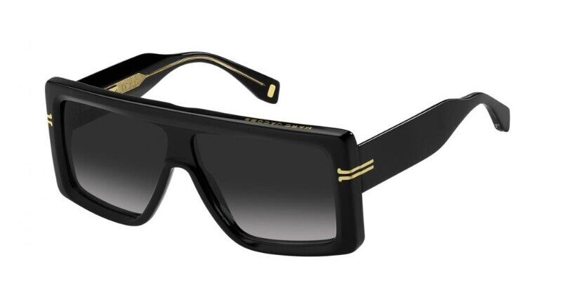 Marc Jacobs MJ 1061/S 07C5 9O Black Crystal/Grey Shaded Women's Sunglasses