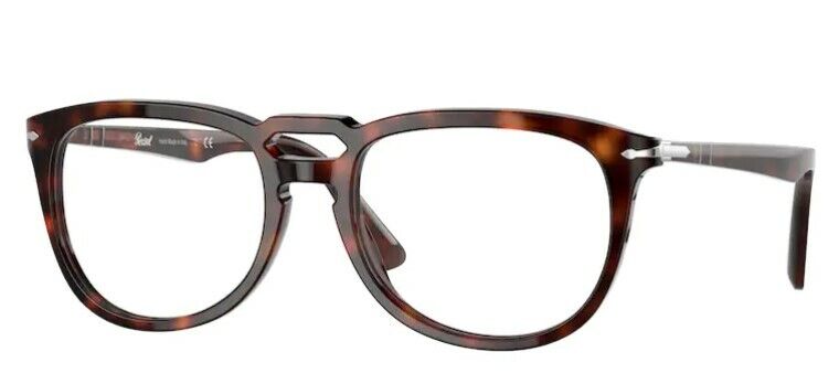 Persol 0PO3278V 24 Brown Havana/ Silver Unisex Eyeglasses