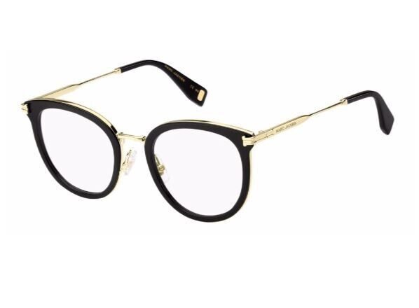 Marc-Jacobs MJ-1055 02M2/00 Black/Gold Oval Women's Eyeglasses