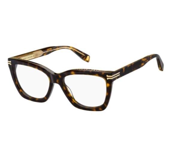 Marc-Jacobs MJ-1014 0KRZ/00 Havana Crystal Square Women's Eyeglasses