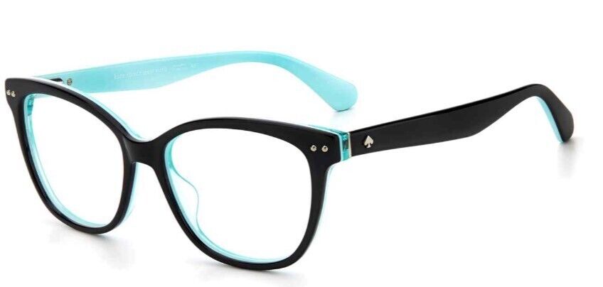 Kate Spade Adrie 0D51/00 Black Blue Square Women's Eyeglasses