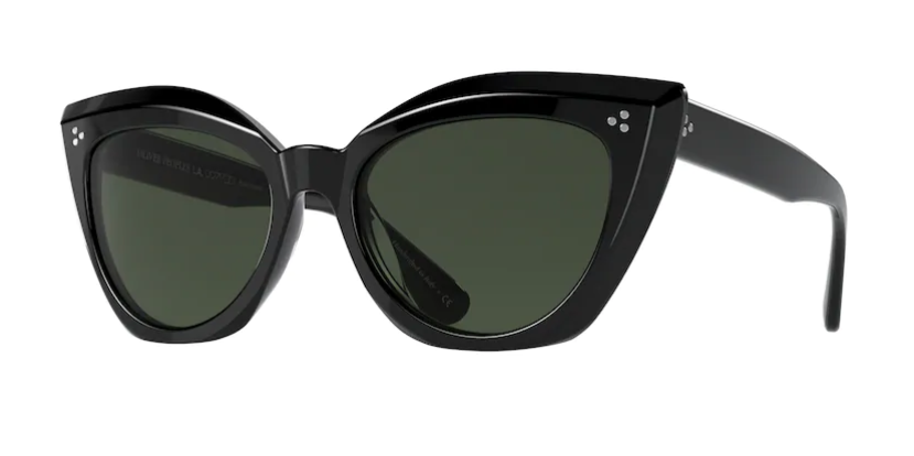 Oliver Peoples 0OV 5452SU LAIYA 10059A BlackGreen Polarized Sunglasses