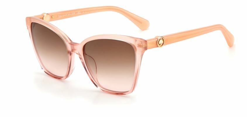 Kate Spade Amiyah/G/S 0733/M2 Peach/Brown Pink Gradient Sunglasses