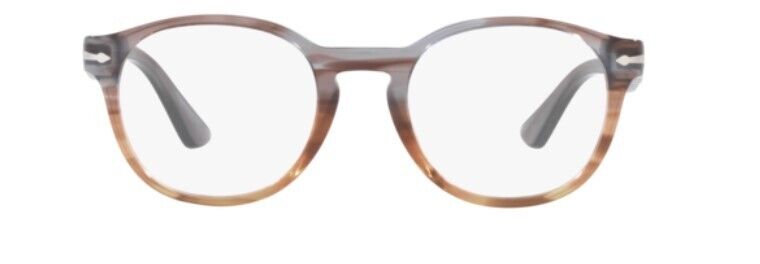 Persol 0PO3284V 1137 Striped Grey Gradient Striped Women's Eyeglasses