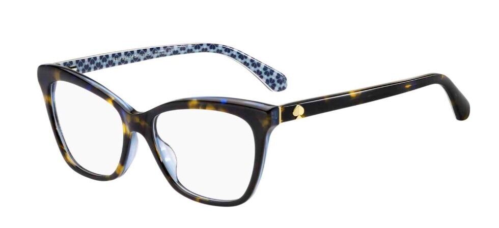 Kate Spade Adria 0IPR/00 Havana Blue Cat-Eye Women's Eyeglasses
