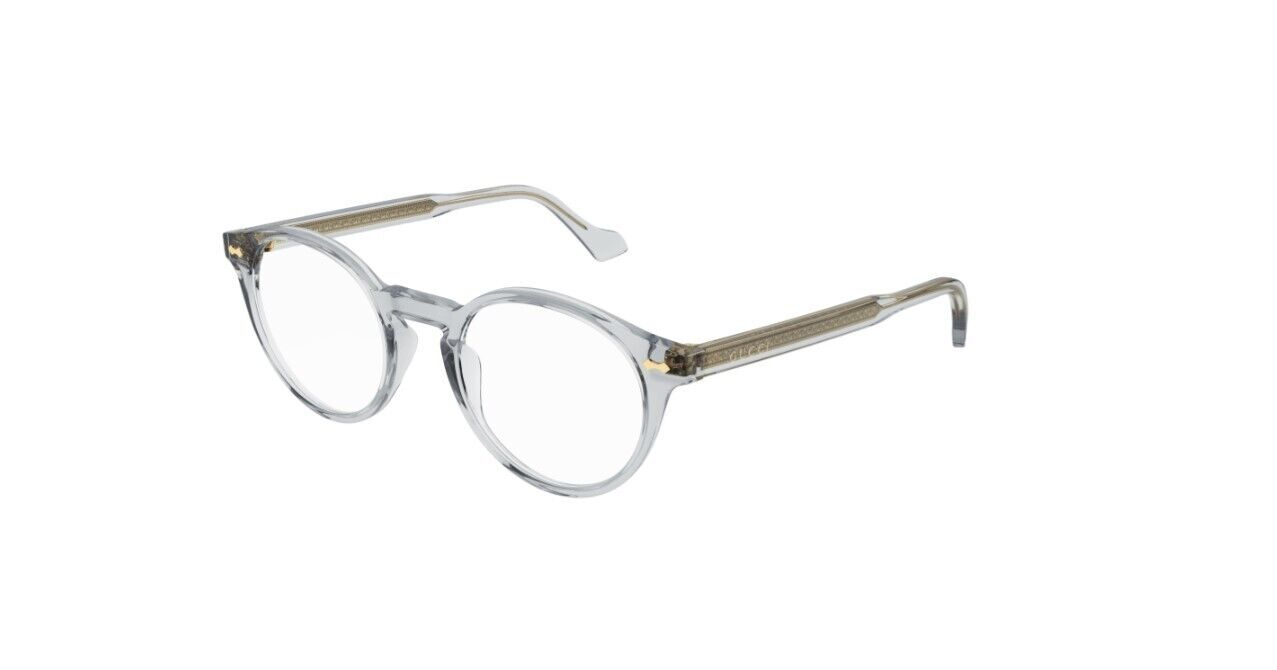 Gucci GG0738O 006 Grey Unisex Eyeglasses