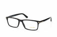 Tom Ford Black Rectangle Frames 56mm FT5408 001